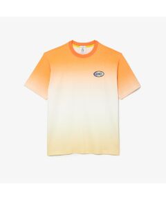 ラコステライブ グラデーションカラー鹿の子地Tシャツ