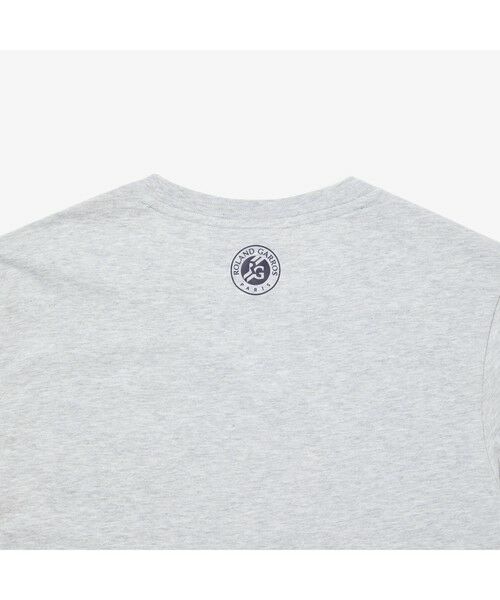 LACOSTE / ラコステ スウェット | 『ROLAND GARROS』シリーズ ボタニカルグラフィックプリントTシャツ | 詳細6