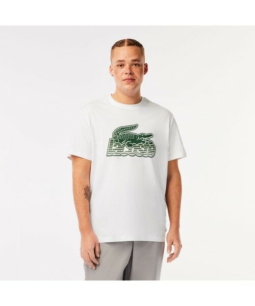 LACOSTE / ラコステ Tシャツ | ニューグラフィックプリントクルーネックTシャツ | 詳細5