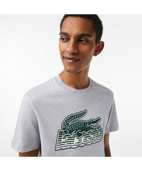 LACOSTE / ラコステ Tシャツ | ニューグラフィックプリントクルーネックTシャツ | 詳細12