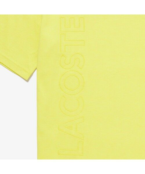 LACOSTE / ラコステ Tシャツ | LACOSTE L!VE ネームステッチクルーネックTシャツ | 詳細2