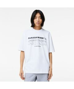 LACOSTE / ラコステ Tシャツ | グラフィカルブランドネームロゴドライTシャツ
