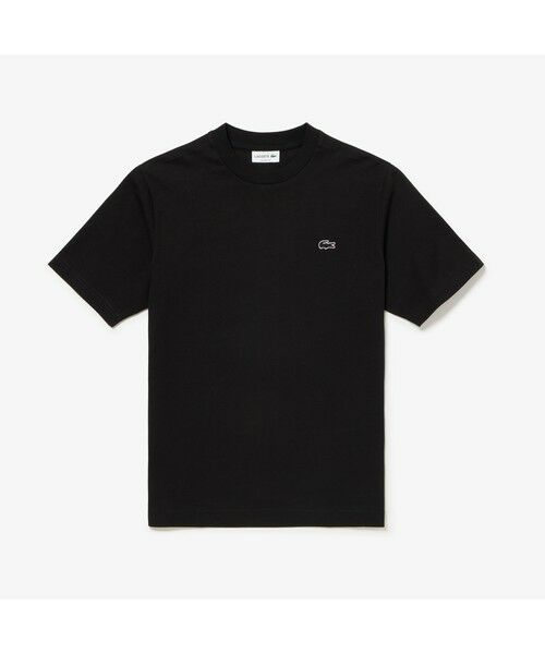 LACOSTE / ラコステ Tシャツ | アウトラインクロッククルーネック半袖Tシャツ | 詳細5