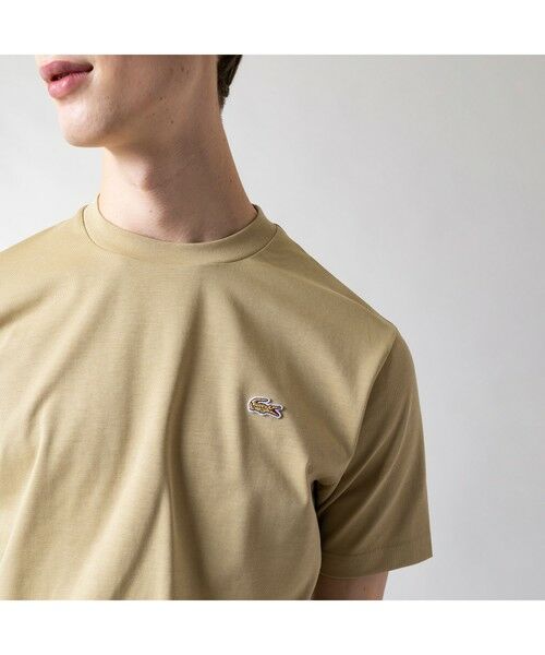 LACOSTE / ラコステ Tシャツ | アウトラインクロッククルーネック半袖Tシャツ | 詳細15