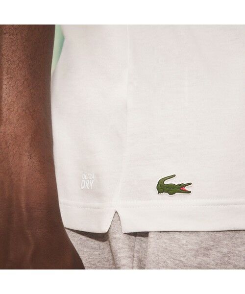 LACOSTE / ラコステ Tシャツ | 『ノバク・ジョコビッチ』ビッグロゴTシャツ | 詳細6