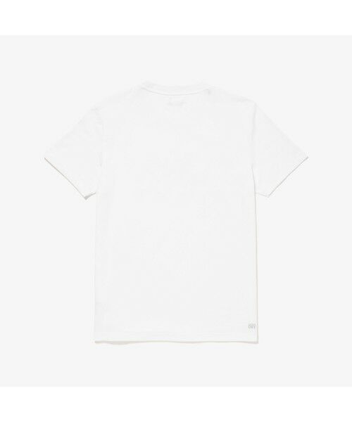 LACOSTE / ラコステ Tシャツ | コットンブレンドウルトラドライビッグロゴTシャツ | 詳細1