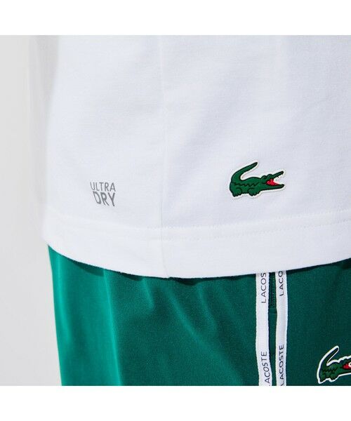 LACOSTE / ラコステ Tシャツ | コットンブレンドウルトラドライビッグロゴTシャツ | 詳細8