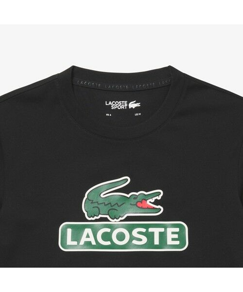 LACOSTE / ラコステ Tシャツ | コットンブレンドウルトラドライビッグロゴTシャツ | 詳細10