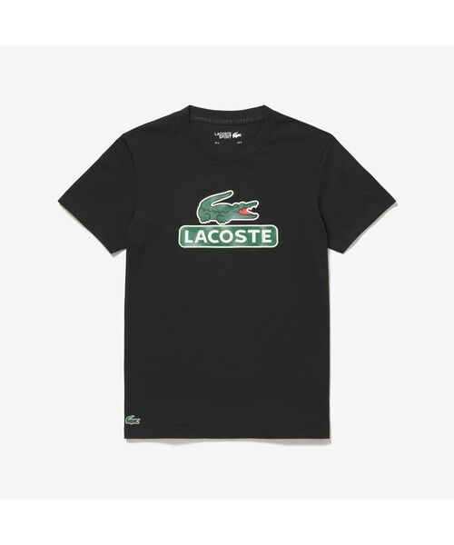 LACOSTE / ラコステ Tシャツ | コットンブレンドウルトラドライビッグロゴTシャツ | 詳細13