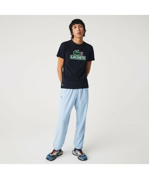 LACOSTE / ラコステ Tシャツ | コットンブレンドウルトラドライビッグロゴTシャツ | 詳細16