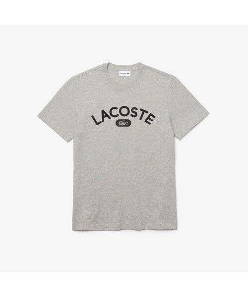 LACOSTE / ラコステ Tシャツ | ステッチ&プリントカレッジTシャツ | 詳細4