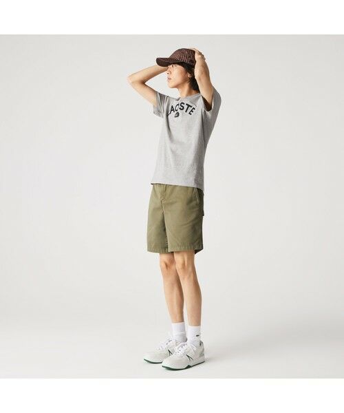 LACOSTE / ラコステ Tシャツ | ステッチ&プリントカレッジTシャツ | 詳細6