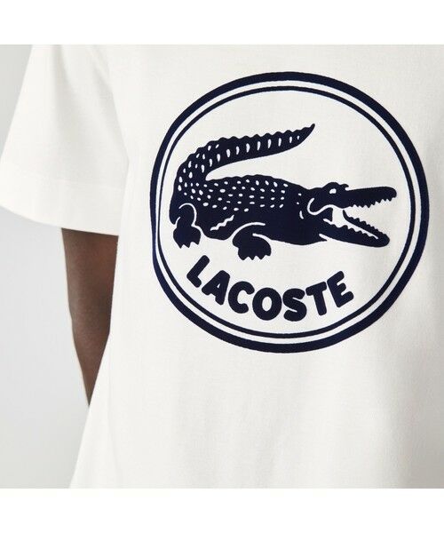 LACOSTE / ラコステ Tシャツ | オーガニックコットン3DプリントクルーネックTシャツ | 詳細3