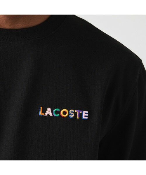 LACOSTE / ラコステ カットソー | LACOSTE L!VE マルチカラーネームロングスリーブTシャツ | 詳細5