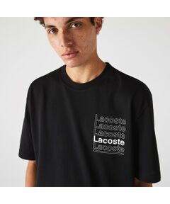 LACOSTE L!VE レタリングTシャツ