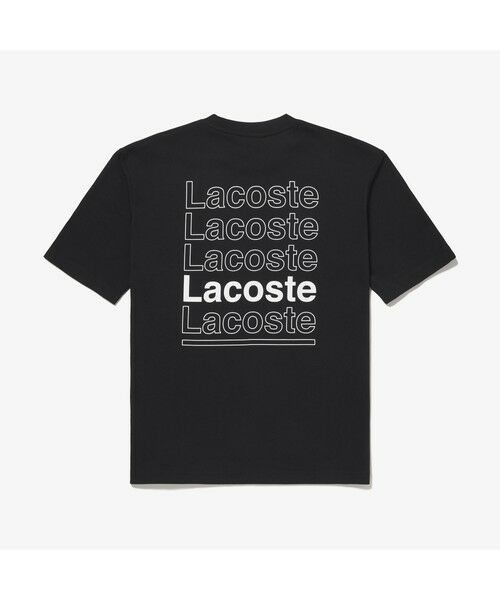 LACOSTE / ラコステ Tシャツ | LACOSTE L!VE レタリングTシャツ | 詳細1