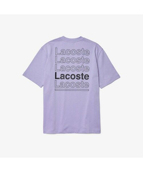 LACOSTE / ラコステ Tシャツ | LACOSTE L!VE レタリングTシャツ | 詳細12