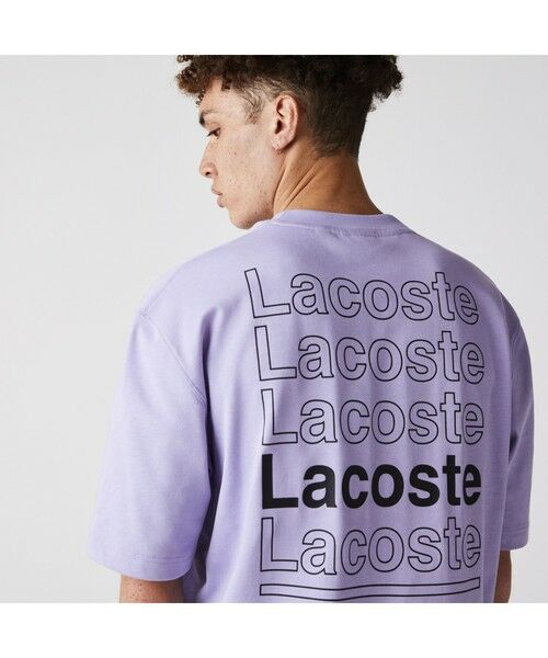 LACOSTE / ラコステ Tシャツ | LACOSTE L!VE レタリングTシャツ | 詳細13