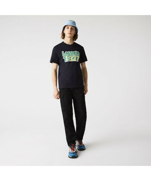 LACOSTE / ラコステ Tシャツ | ヴィンテージプリントコットンクルーネックTシャツ | 詳細5