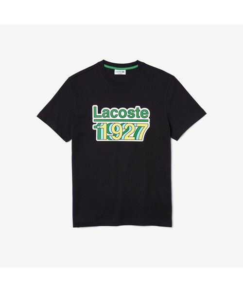 LACOSTE / ラコステ Tシャツ | ヴィンテージプリントコットンクルーネックTシャツ | 詳細7