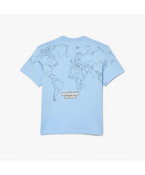 LACOSTE / ラコステ Tシャツ | ワールドワイドバックプリントクルーネックTシャツ | 詳細4