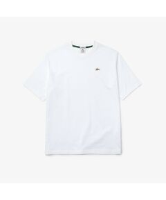 LACOSTE L!VEメタルバッジTシャツ