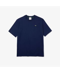 LACOSTE L!VEメタルバッジTシャツ