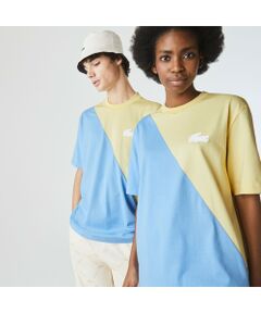 LACOSTE L!VE バイカラールーズTシャツ