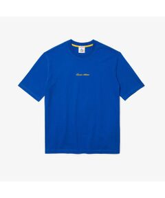 LACOSTE L!VEゴールドネームステッチTシャツ