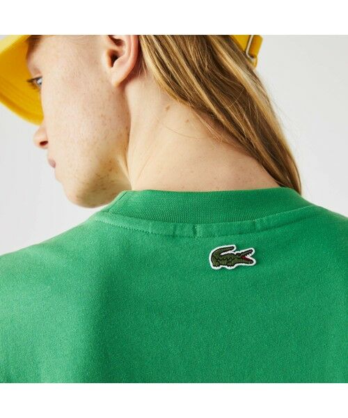 LACOSTE / ラコステ Tシャツ | LACOSTE L!VEゴールドネームステッチTシャツ | 詳細4