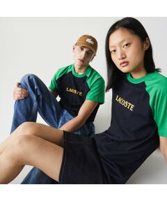 LACOSTE / ラコステ Tシャツ | LACOSTE L!VE配色ラグランスリーブTシャツ