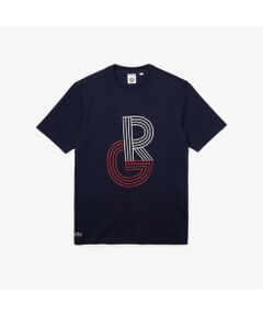 「ローラン・ギャロス」イニシャルプリントTシャツ