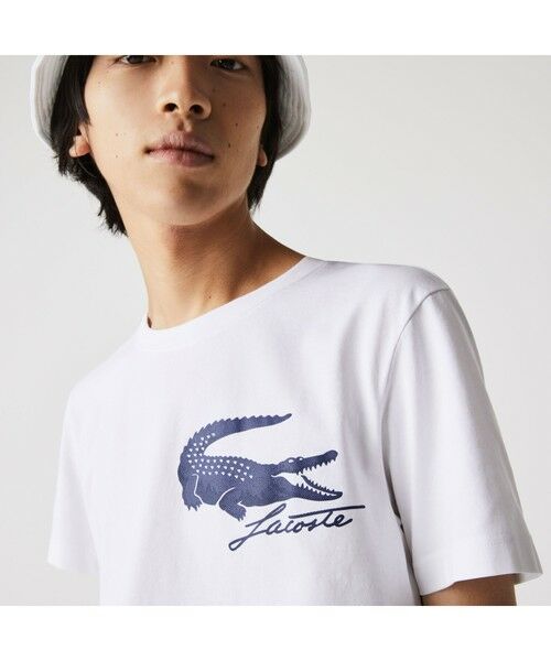 LACOSTE / ラコステ Tシャツ | 『ローラン・ギャロス』 ビッググラフィックTシャツ | 詳細3