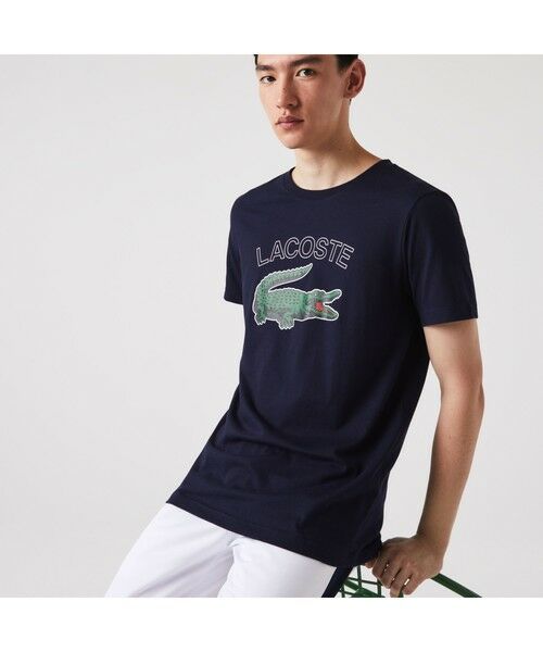 LACOSTE / ラコステ Tシャツ | リアルクロックグラフィックウルトラドライTシャツ | 詳細1