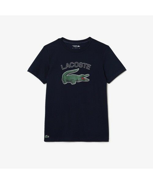 LACOSTE / ラコステ Tシャツ | リアルクロックグラフィックウルトラドライTシャツ | 詳細4