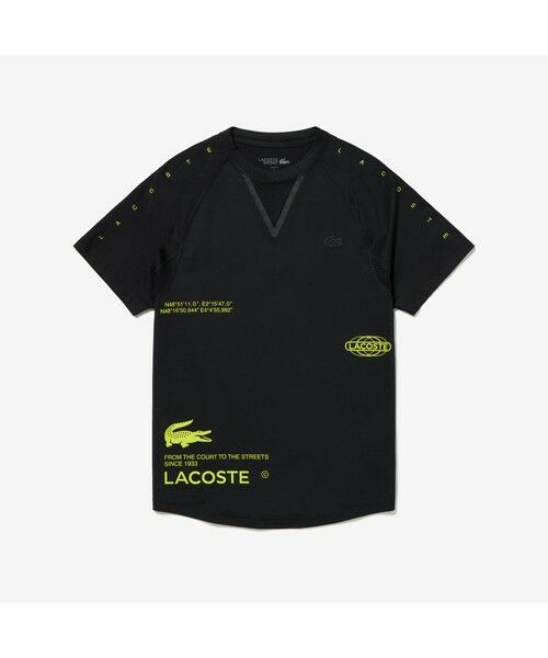 LACOSTE / ラコステ Tシャツ | セイリンググラフィックアクティブストレッチTシャツ | 詳細1