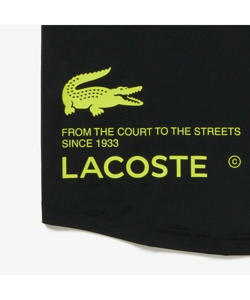 LACOSTE / ラコステ Tシャツ | セイリンググラフィックアクティブストレッチTシャツ | 詳細7