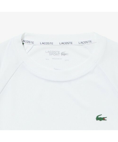 LACOSTE / ラコステ Tシャツ | スリーブ配色テクニカル鹿の子地ロングスリーブTシャツ | 詳細13