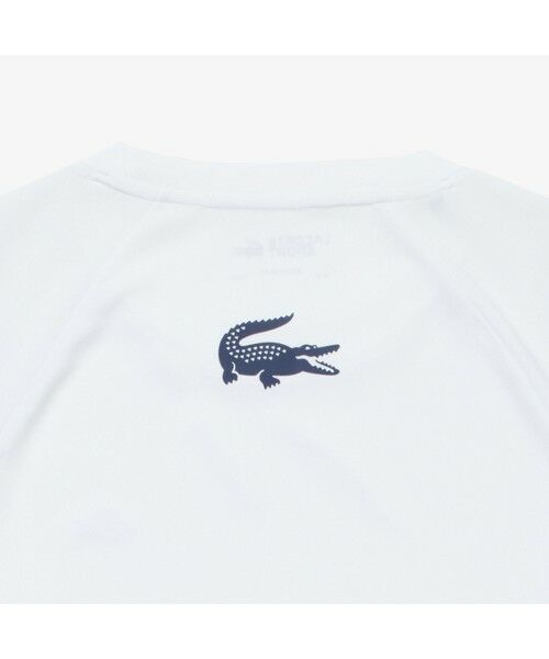 LACOSTE / ラコステ Tシャツ | スリーブ配色テクニカル鹿の子地ロングスリーブTシャツ | 詳細19