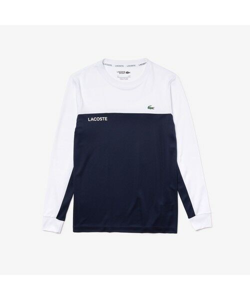 LACOSTE / ラコステ Tシャツ | テクニカルカプセルバイカラーロングスリーブTシャツ | 詳細6