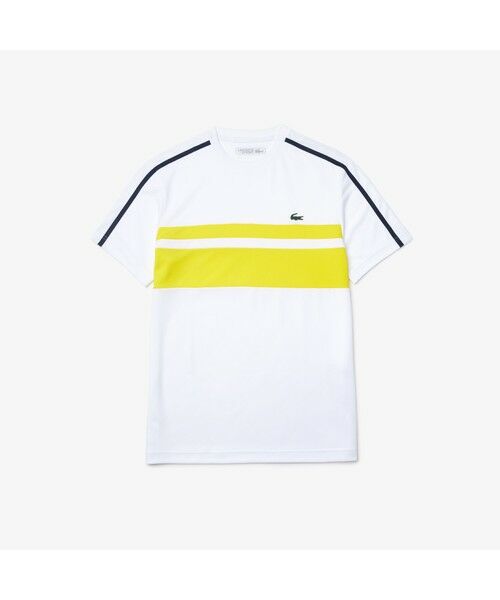 LACOSTE / ラコステ Tシャツ | パネルボーダーテニスTシャツ | 詳細3