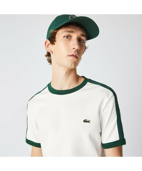 LACOSTE / ラコステ Tシャツ | コントラストラインTシャツ | 詳細2