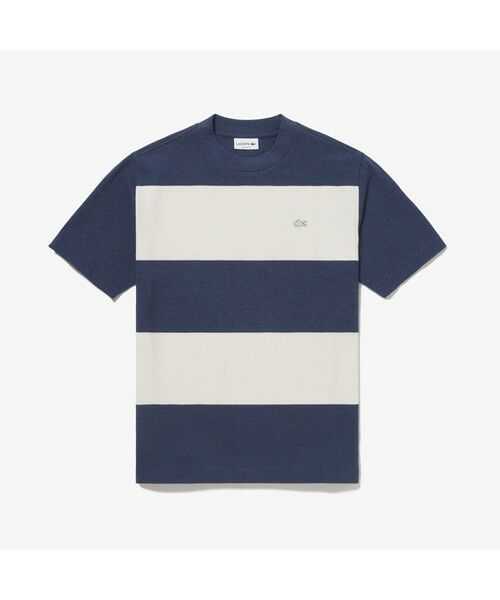 LACOSTE / ラコステ Tシャツ | オリジナルメランジェボーダーTシャツ | 詳細4