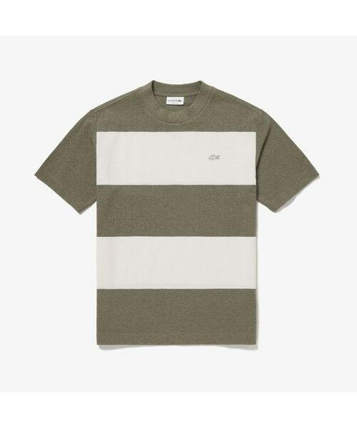 LACOSTE / ラコステ Tシャツ | オリジナルメランジェボーダーTシャツ | 詳細9