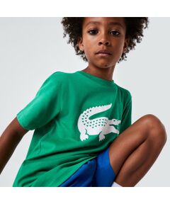 LACOSTE / ラコステ Tシャツ | ウルトラドライクロックプリント　キッズTシャツ