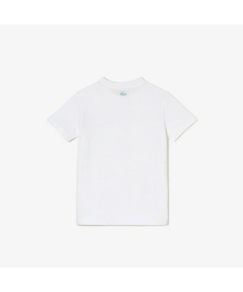 LACOSTE / ラコステ Tシャツ | BOYS グラフィカルブランドネームロゴTシャツ | 詳細4