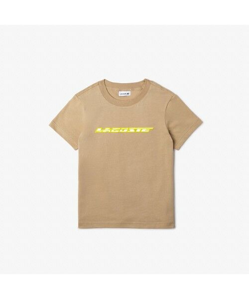 LACOSTE / ラコステ Tシャツ | BOYS グラフィカルブランドネームロゴTシャツ | 詳細10