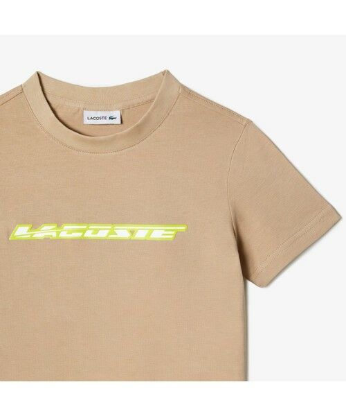 LACOSTE / ラコステ Tシャツ | BOYS グラフィカルブランドネームロゴTシャツ | 詳細13