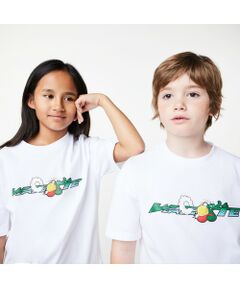 BOYS アニメタッチグラフィックプリントTシャツ