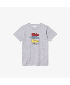 ボーイズトリプルワニロゴクルーネックTシャツ